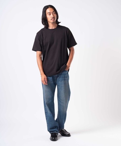 ジーンズ Levi's/リーバイス BLUETAB(TM) ANCHOR RELAXED ジーンズ ミディアムインディゴ MADE IN JAPANの画像