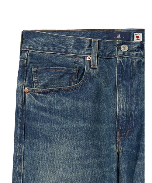 ジーンズ Levi's/リーバイス BLUETAB(TM) ANCHOR RELAXED ジーンズ ミディアムインディゴ MADE IN JAPANの画像