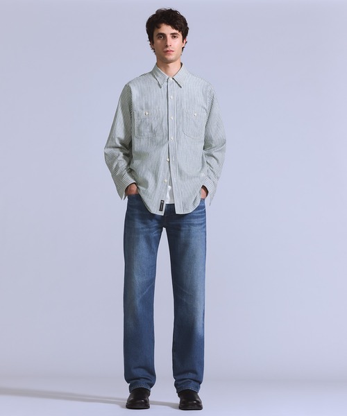 ジーンズ Levi's/リーバイス BLUETAB(TM) ANCHOR RELAXED ジーンズ ミディアムインディゴ MADE IN JAPANの画像