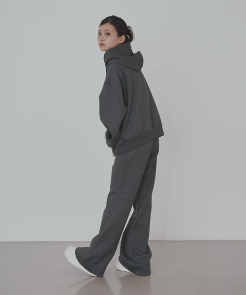 Lallana パーカー Lame pullovers hoodie / ラメプルオーバー