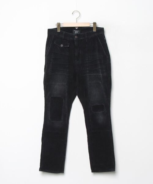 glamb（グラム） コーデュロイパンツ 1 ブラック メンズ : ZOZOTOWN