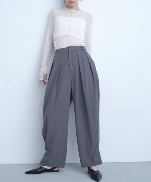 AIC. ウェーブ模様レーストップス レディース : ZOZOTOWN Yahoo!店