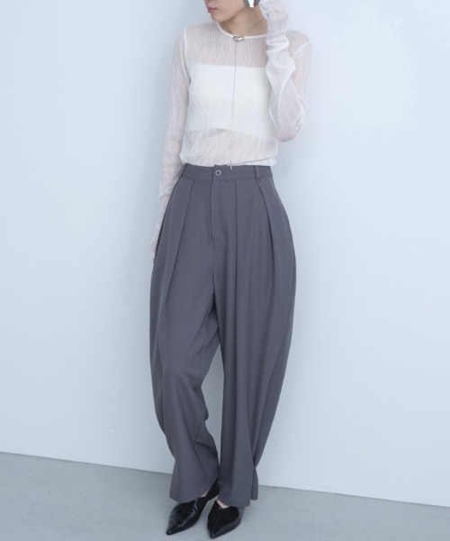 AIC. ウェーブ模様レーストップス レディース : ZOZOTOWN Yahoo!店