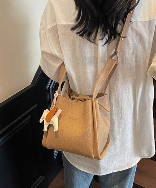 c.u.l ショルダーバッグ バッグ バケツ型 ハンド ショルダーバッグ