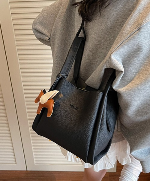 c.u.l ショルダーバッグ バッグ バケツ型 ハンド ショルダーバッグ