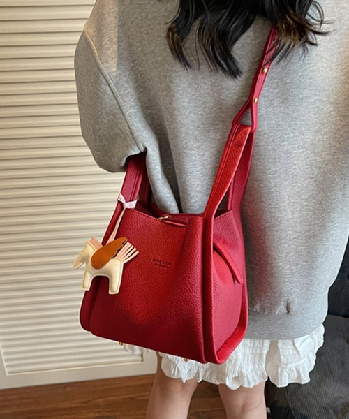 c.u.l ショルダーバッグ バッグ バケツ型 ハンド ショルダーバッグ