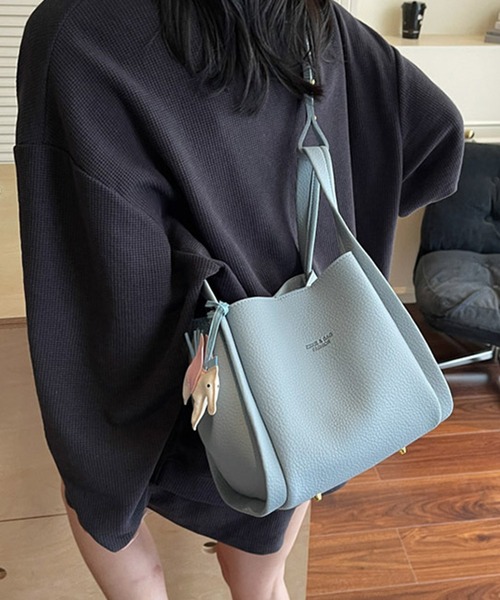 c.u.l ショルダーバッグ バッグ バケツ型 ハンド ショルダーバッグ