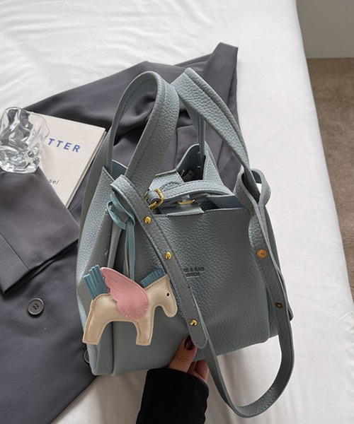 c.u.l ショルダーバッグ バッグ バケツ型 ハンド ショルダーバッグ