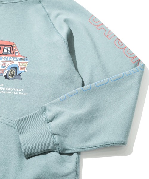 go slow caravan（ゴースローキャラバン） パーカー NISSAN×gsc 空紡糸