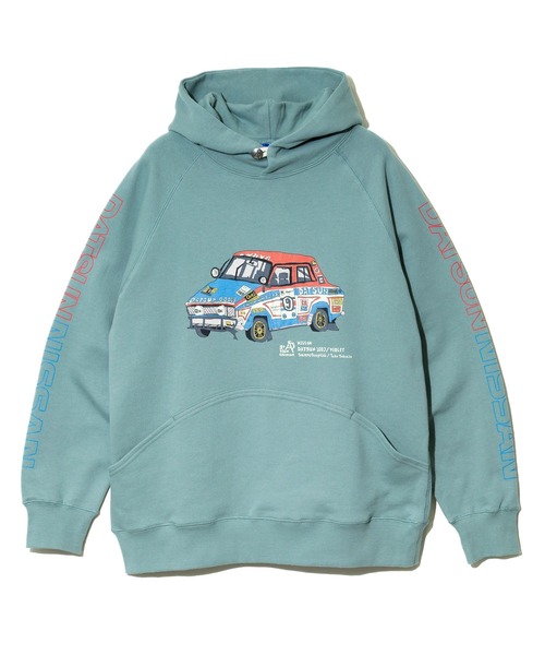 ✨希少✨　go slowcaravan NISSAN コラボパーカー　Mサイズ go slow caravan（ゴースローキャラバン） スウェットパーカー メンズ