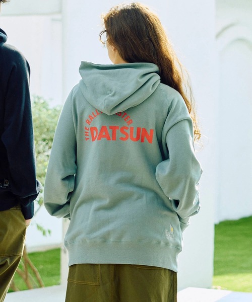 go slow caravan（ゴースローキャラバン） パーカー NISSAN×gsc 空紡糸