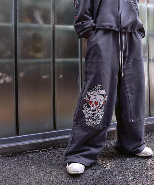 FR(13)NDS（フレンズ） スウェットパンツ ジャージ × Ed Hardy