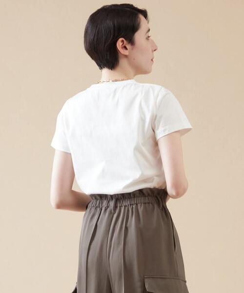 「martinique」 半袖Tシャツ 1 ネイビー レディース_画像3