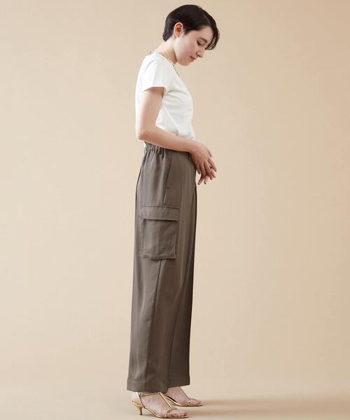 「martinique」 半袖Tシャツ 1 ネイビー レディース_画像5