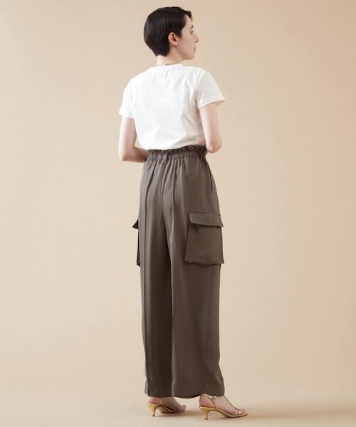 「martinique」 半袖Tシャツ 1 ネイビー レディース_画像6