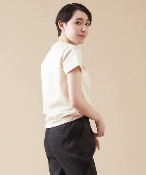 「martinique」 半袖Tシャツ 1 ネイビー レディース_画像8