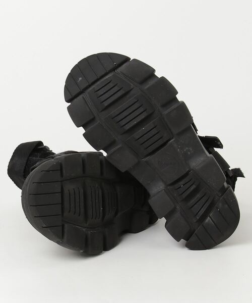 「SHAKA」 フラットサンダル 24cm ブラック レディース_画像3