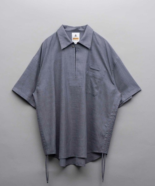 「MAISON SPECIAL」 半袖シャツ 0 オフホワイト メンズの画像