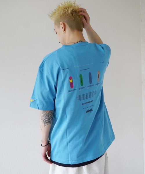 「(What it isNt)ART BY MARKGONZALES」 半袖Tシャツ L ホワイト メンズ_画像7