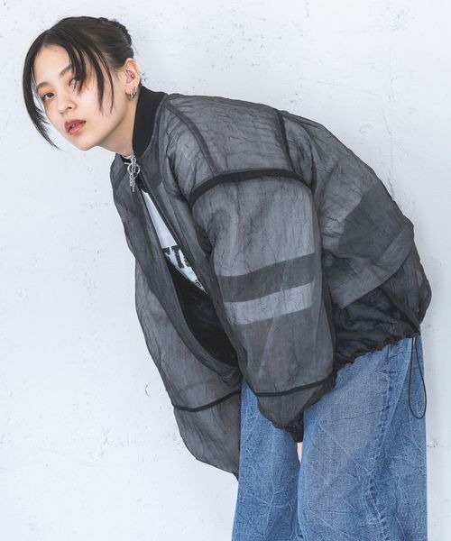 JEANASIS ブルゾン　レディース JEANASIS（ジーナシス） ブルゾン FREE ホワイト レディース