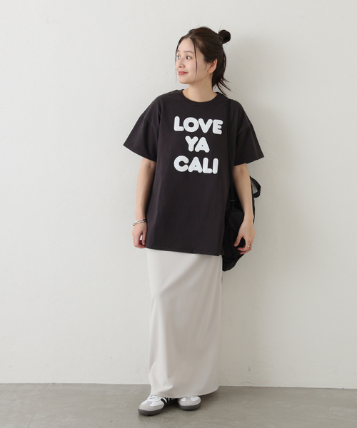 「sloppy」 半袖Tシャツ FREE ブラック系その他 レディース_画像3