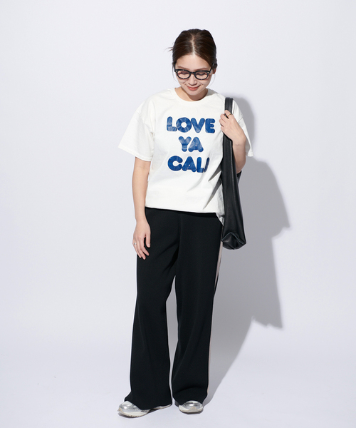 「sloppy」 半袖Tシャツ FREE ブラック系その他 レディース_画像5