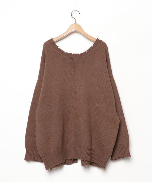 「EPICE」 ニットカーディガン M ブラウン レディース_画像2