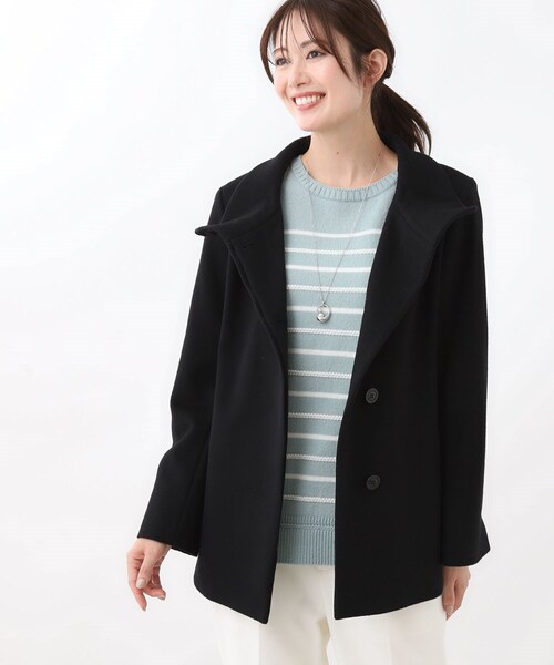 Reflect（リフレクト） コート アウター 「衿が顔に当たらない