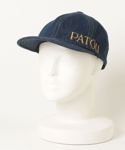 PATOU ネイビー ベースボールキャップ M-L PATOU ネイビー ベースボールキャップ M-L PATOU（パトゥ） ワン