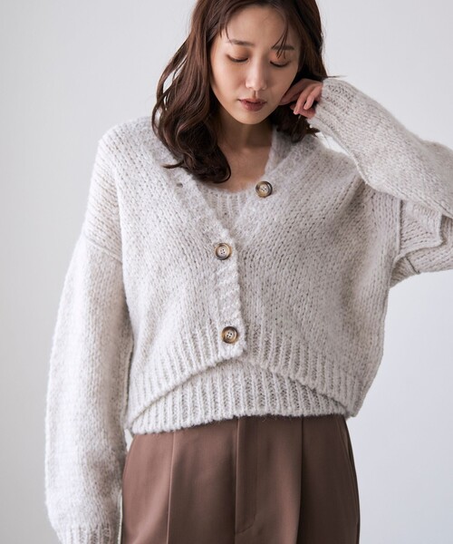 RONEL カーディガン Tricots Jean Marc（トリコットジーンマルク