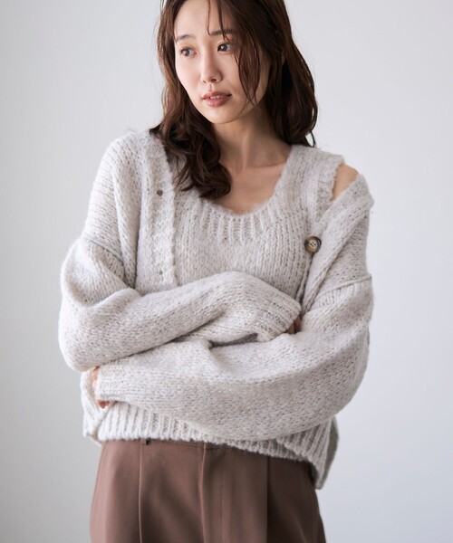 RONEL カーディガン Tricots Jean Marc（トリコットジーンマルク