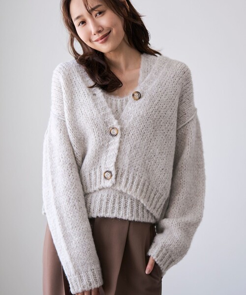 RONEL カーディガン Tricots Jean Marc（トリコットジーンマルク