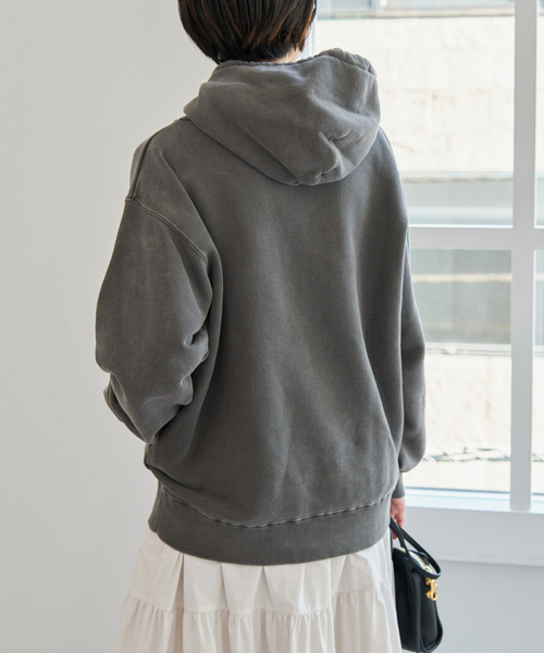 新品タグ付き　スピックアンドスパン　オーバーサイズニットパーカー Spick＆Span（スピック アンド スパン） ニット セーター 「WEB限定