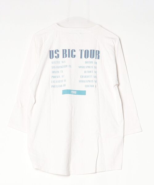 「GOOD ROCK SPEED」 7分袖カットソー FREE ホワイト レディース_画像2