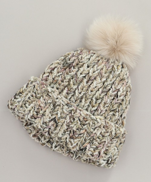 【CA4LA】cocoomo4 ニット 帽子　カシラ CA4LA（カシラ） ニット帽 ニットキャップ COCOOMO6 レディース