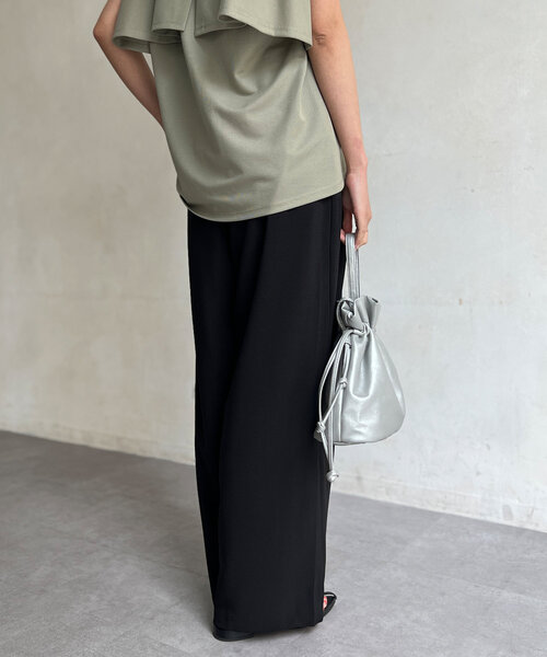 「Chez toi」 パンツ FREE カーキ レディース_画像7