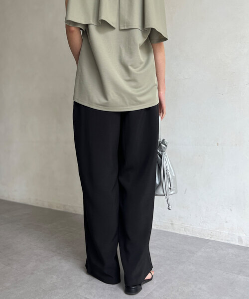 「Chez toi」 パンツ FREE カーキ レディース_画像8