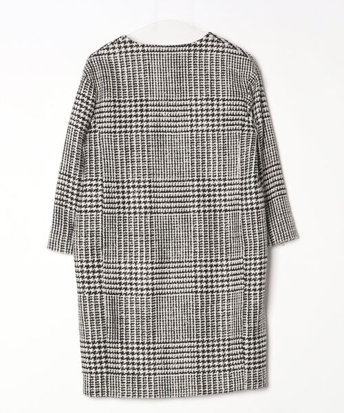 ビームス　ノーカラーコート　未使用品 BEAMS（ビームス） ノーカラーコート - ブラック レディース