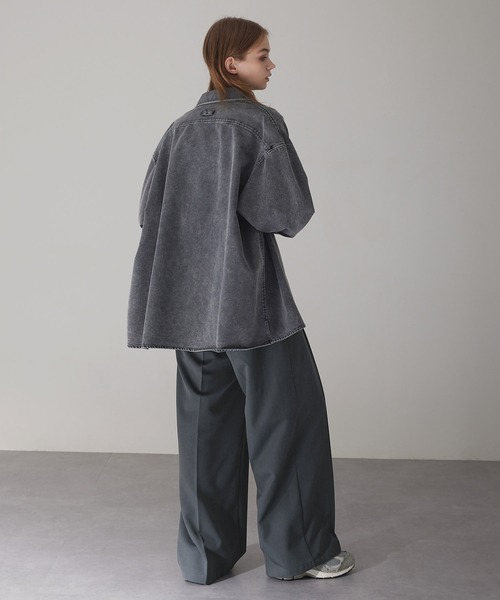 「EMMA CLOTHES」 スラックス L アイボリー メンズ_画像2