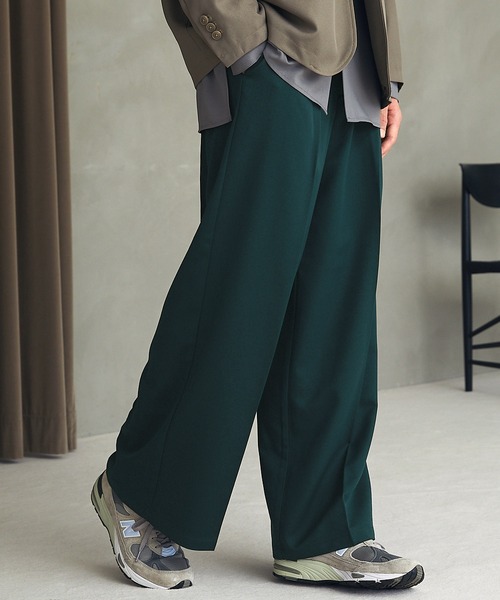 「EMMA CLOTHES」 スラックス L アイボリー メンズ_画像5