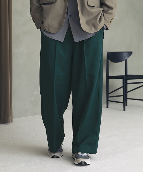 「EMMA CLOTHES」 スラックス L アイボリー メンズ_画像6