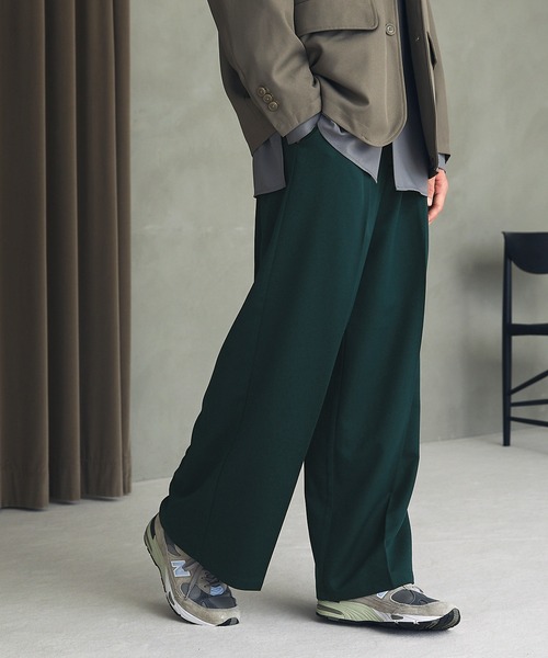 「EMMA CLOTHES」 スラックス L アイボリー メンズ_画像8