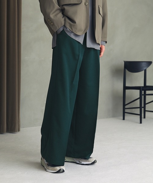 「EMMA CLOTHES」 スラックス L アイボリー メンズ_画像9