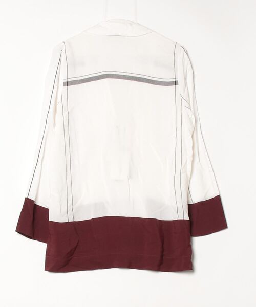 「BY MALENE BIRGER」 長袖シャツ 32 ホワイト レディース_画像2