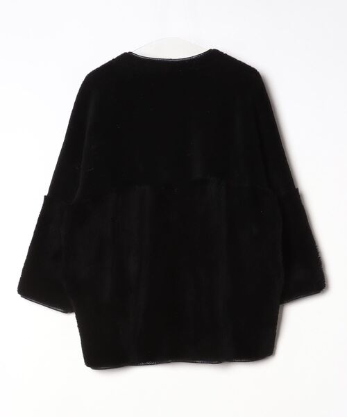 ELENDEEK ブラック ノーカラージャケット 00 ELENDEEK（エレンディーク） ノーカラージャケット FREE ブラック