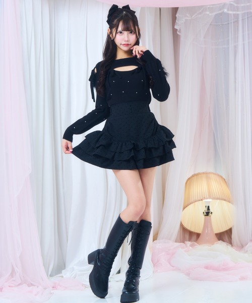 ReAmour スカート フリルティアードスカート : ZOZOTOWN Yahoo!店