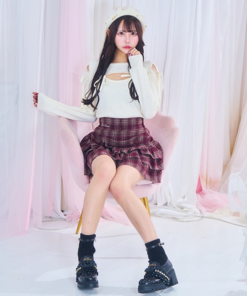 ReAmour スカート フリルティアードスカート : ZOZOTOWN Yahoo!店