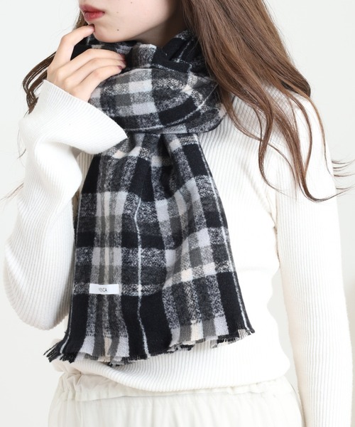 FUNALIVE（ファンアライブ） ストール マフラー タータンチェック柄