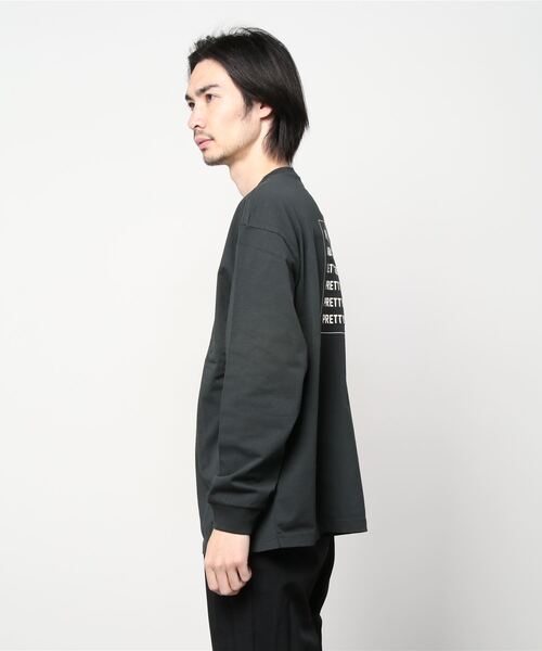 「SEAGREEN」 長袖Tシャツ 4 ホワイト メンズ_画像2