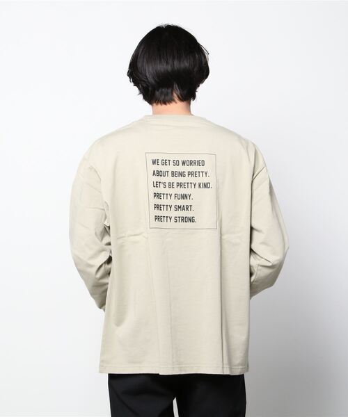 「SEAGREEN」 長袖Tシャツ 4 ホワイト メンズ_画像5